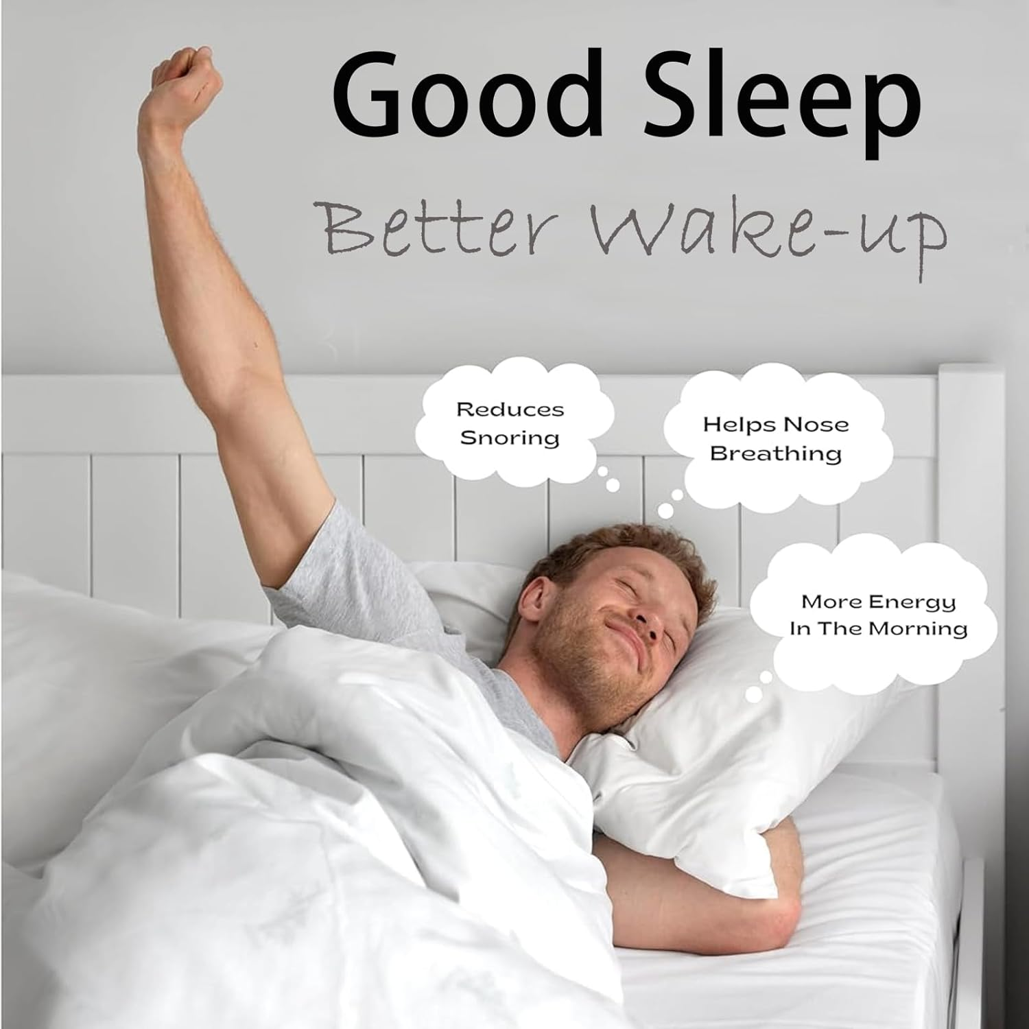 60Pcs Mouth Tape for Sleeping, Hypoallergenic Breathable Tape anti Snoring Sleep Tape Sleep Strips Less Mouth Breathing Snore Reducing and Better Nose Breathing (Black) image number 2