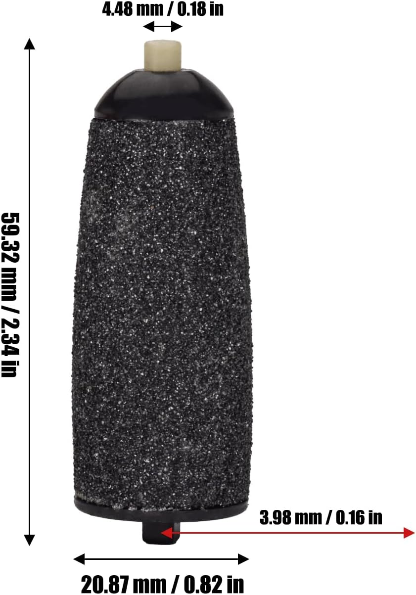 9 Pack Replacement Rollers Extra Coarse Rollers for Feet Roller Refill Heads Compatible with Finishing Touch Flawless Pedi Electric Tool File image number 2