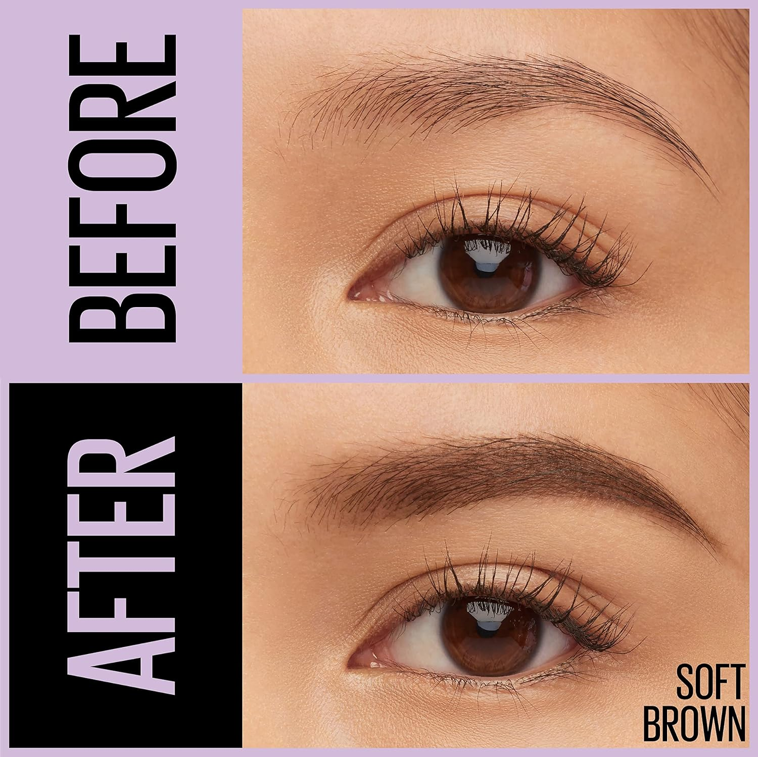 Maybelline Express Brow 2-In-1 Pencil and Powder, Eyebrow Makeup, Soft Brown, 0.02 Fl. Oz. image number 3