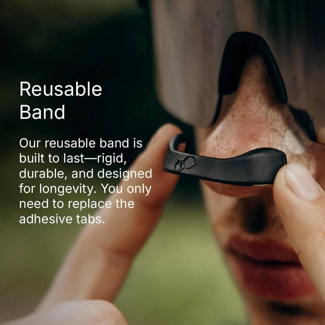 Magnetic Nasal Strips (30 Pairs) - Anti-Snoring Magnetic Nose Strips for Sleeping, Breathable Snore Reducing Aids & Sleep Aid Nasal Magnets anti Snoring Devices