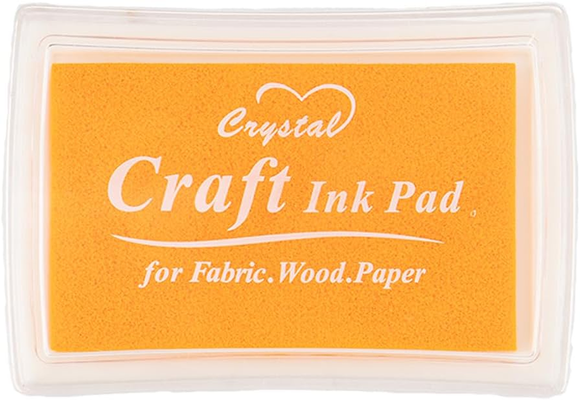 Craft County Pigment Ink Stamp Pad &ndash; Ideal for Stamping, Scrapbooking, and Craft Projects &ndash; Silver (Large) image number 1