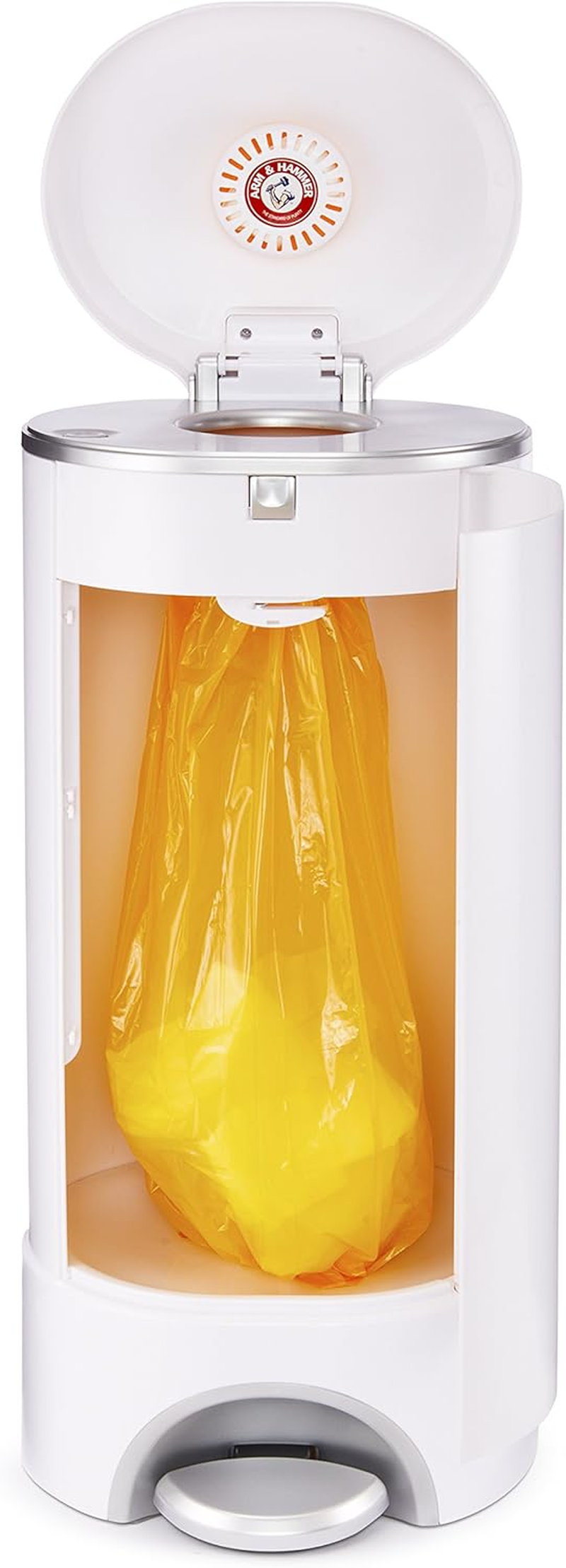 Munchkin Arm and Hammer Diaper Pail Bag Refills 20 Bags, Orange image number 4