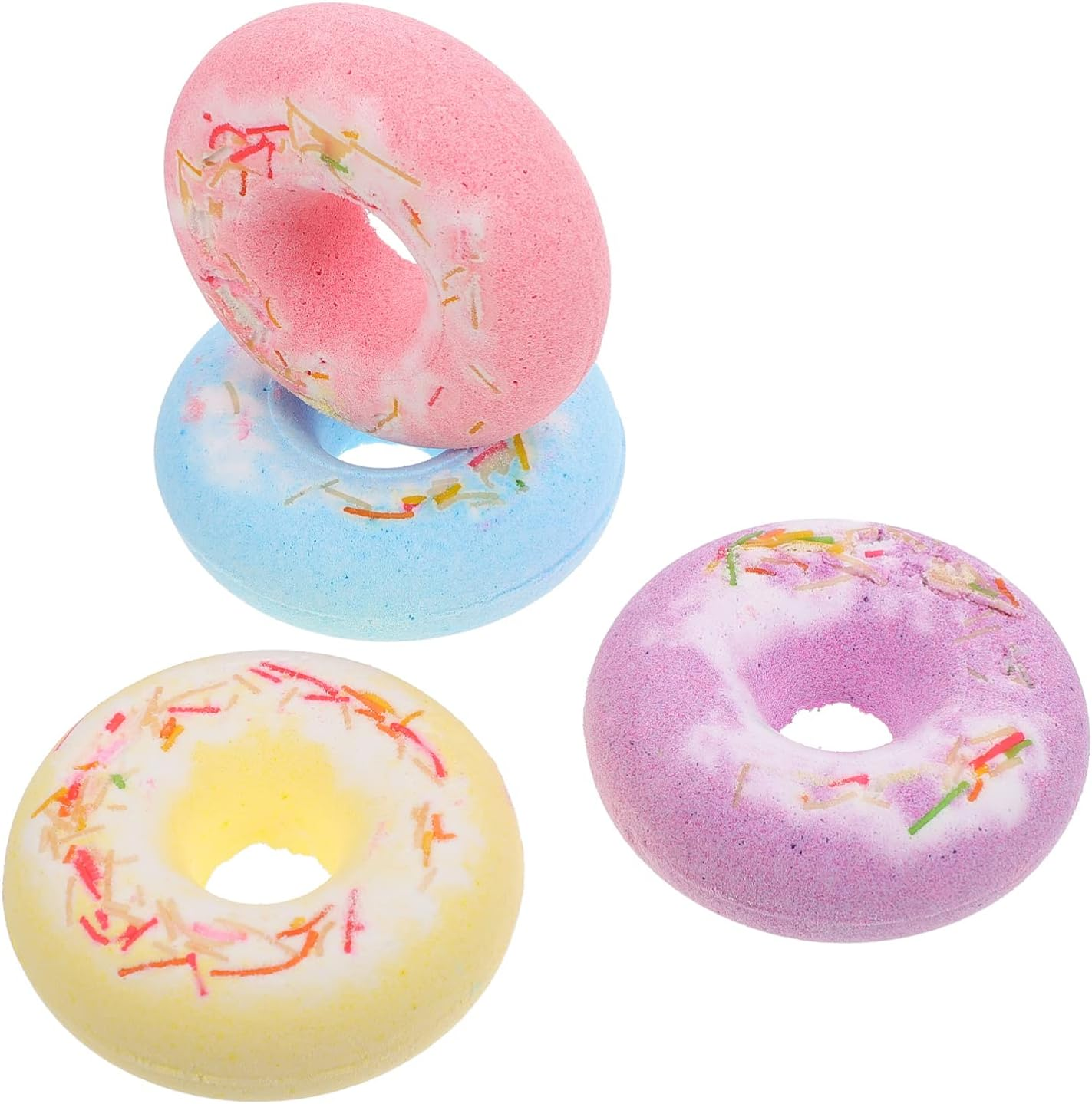 4Pcs Salt Natural for Relaxation and Skin Nourishment Random Colors for Spa Travel and Home Use image number 4