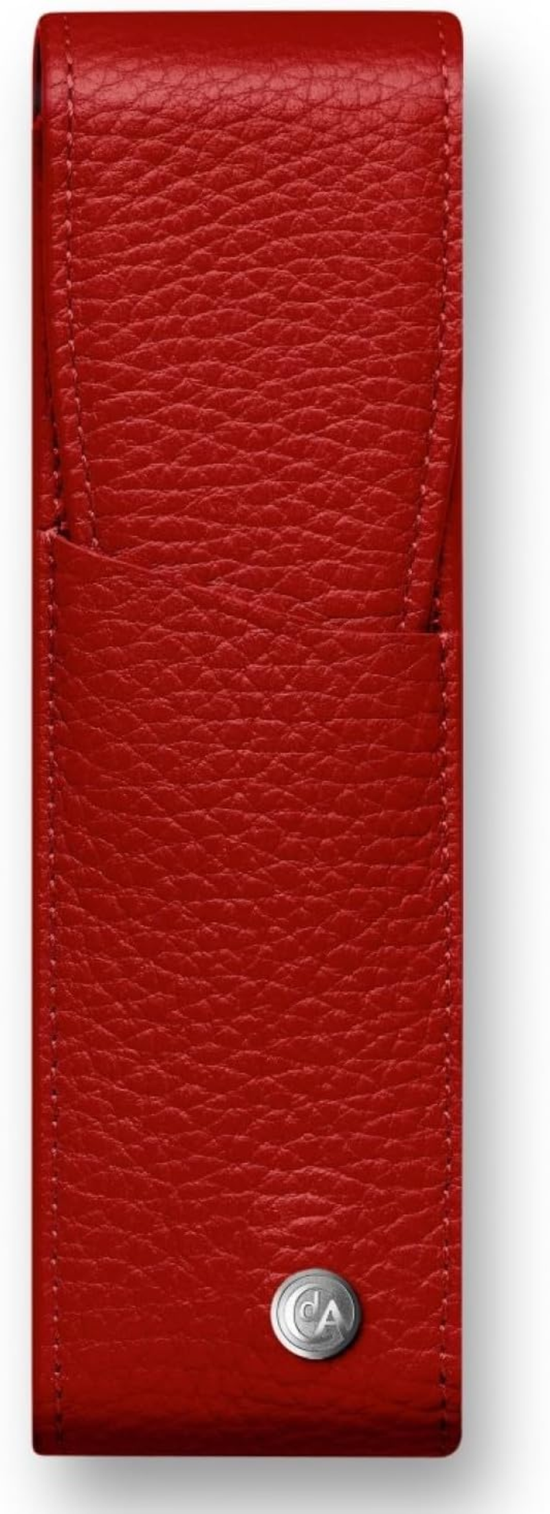 Caran D'Ache Leman Leather Case for Two Pens, Black, 1 St&uuml;ck (1Er Pack), Pencil Case