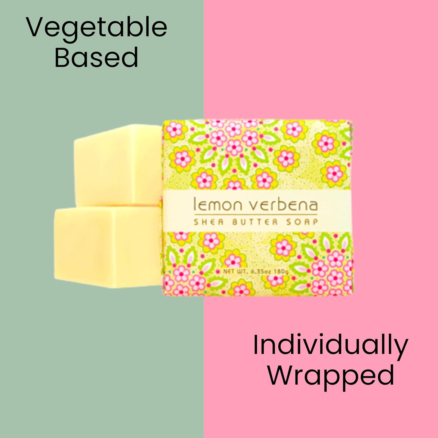 Greenwich Bay Mini Botanical Soap Bars 12 Pack &ndash; 1.9 Oz Each &ndash; Scented Guest Soaps for Airbnb, Spa, Hotel, Salon, or Bath &ndash; Individually Wrapped Elegant Travel Size Bars Lemon Verbena