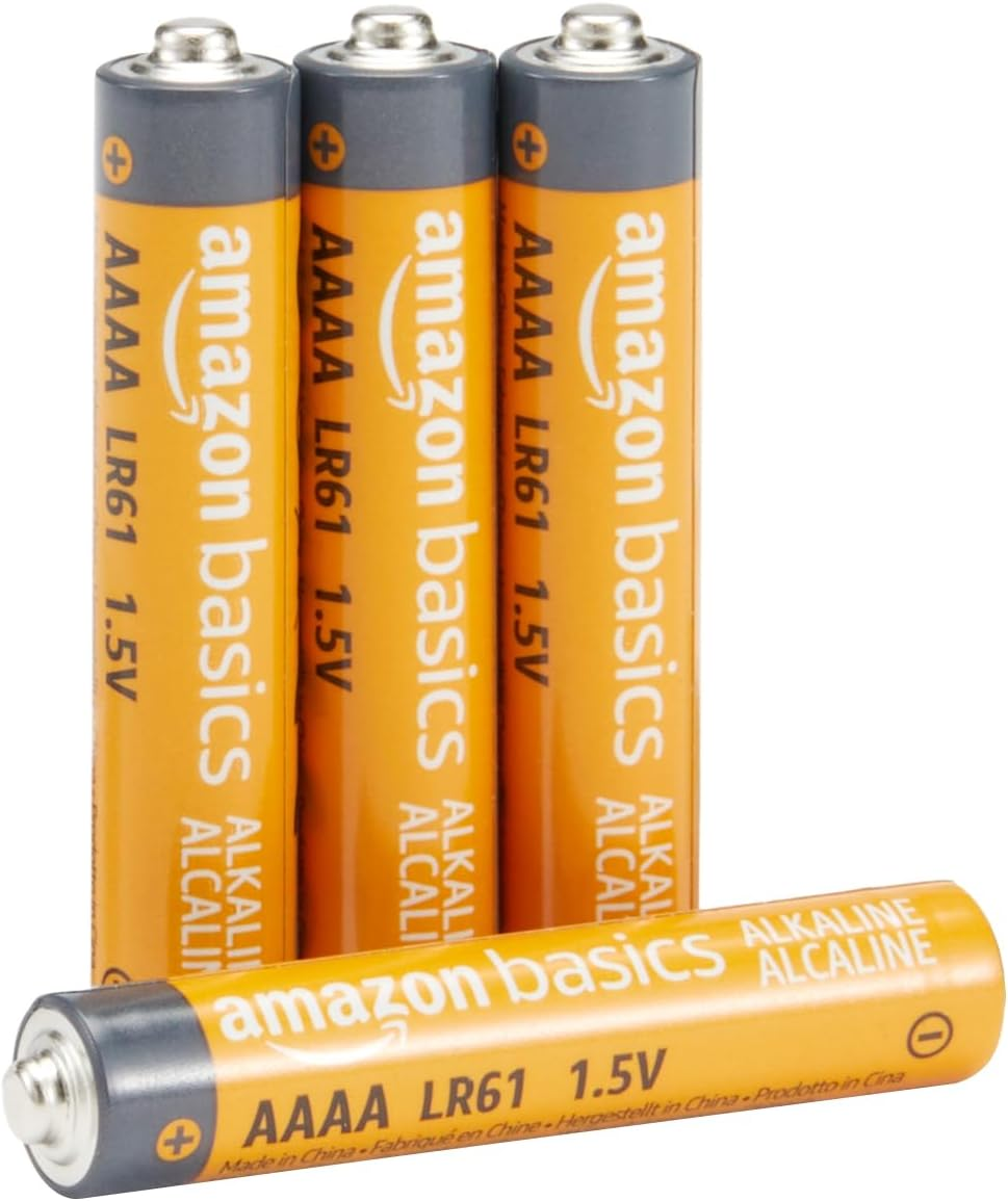 Amazon Basics 4-Pack AAAA Alkaline High-Performance Batteries, 1.5 Volt, 3-Year Shelf Life image number 4