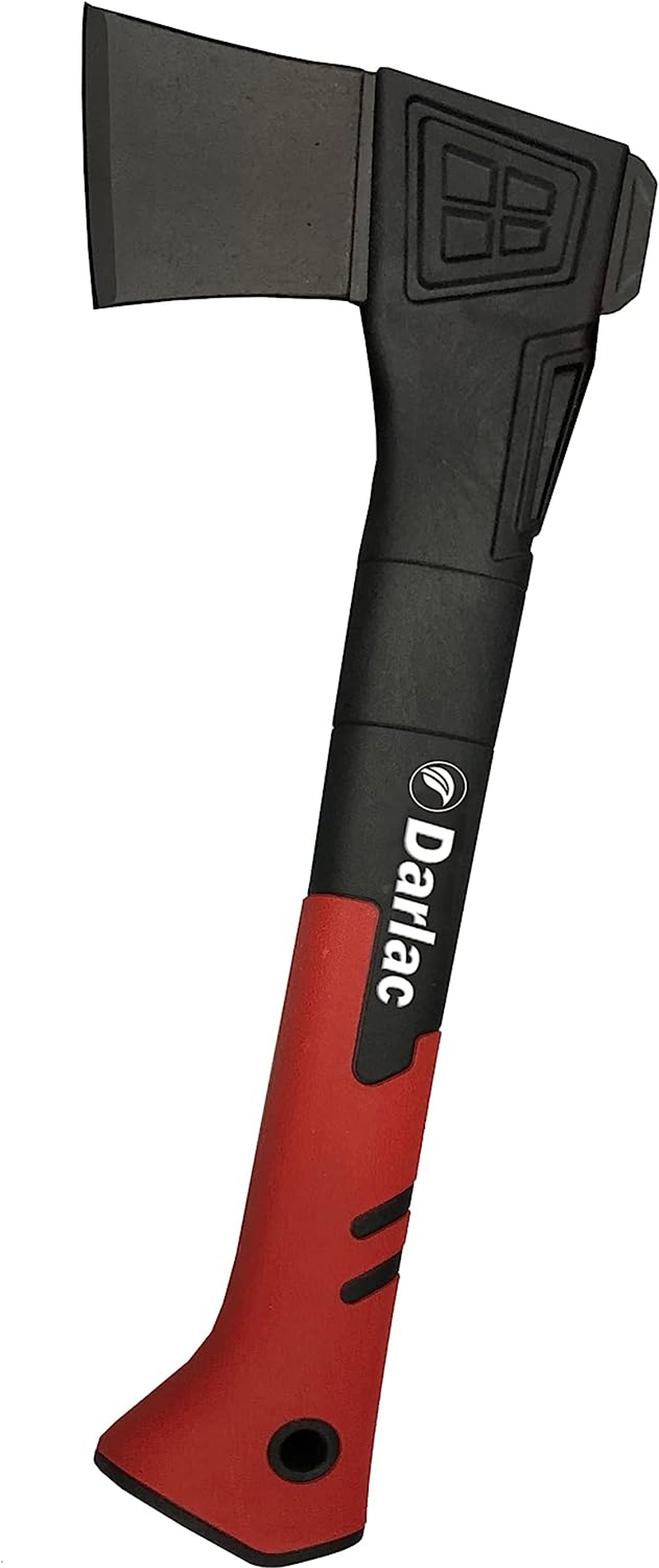 Darlac Small Chopping Axe &ndash; Lightweight Garden Axe with a Wedge-Style Head &ndash; Ideal for Chopping Logs, Trees and Branches &ndash; Built-In Sharpener