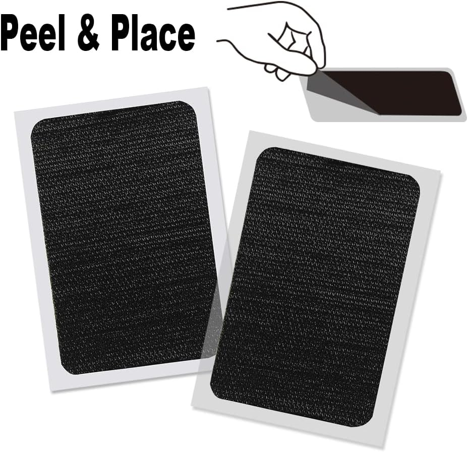 KLC Cat Litter Box, Litter Box, Cat Box Deodorizer|100% Activated Carbon Stick-On Patch|2 &ndash; Pack |Cat Litter Area Air Freshener |Charcoal Odor Absorber for Cat Odor Room | Unscented, Chemical Free Odor Eliminator