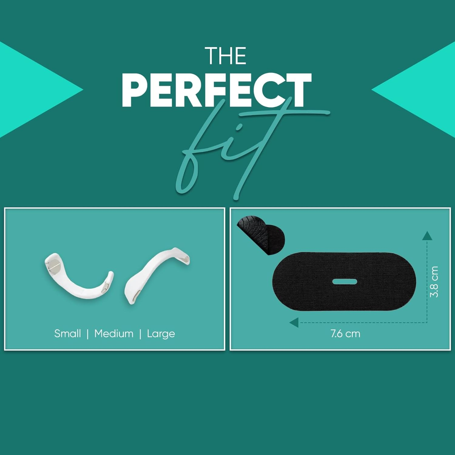 AAZRAA Magnetic Nasal Strips with Mouth Tapes - 30 Days Supply - for Better Sleeping