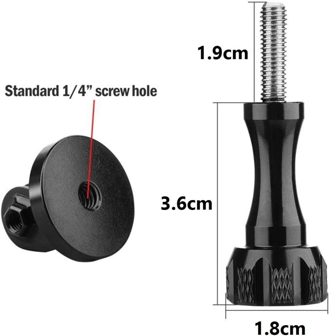 Aluminum Tripod Adapter for for Gopro / Insta360 / Osmo Action 5 4 3 2 1 / Osmo 360 / Osmo Pocket 3 / SJCAM image number 4