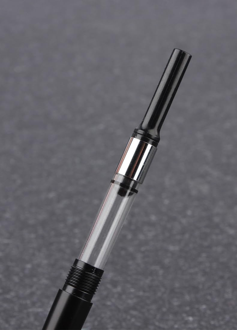Iridium 0.5Mm Designer Nib Fountain Pen, Screw Cap, Free Ink Converter, Black Trim image number 4