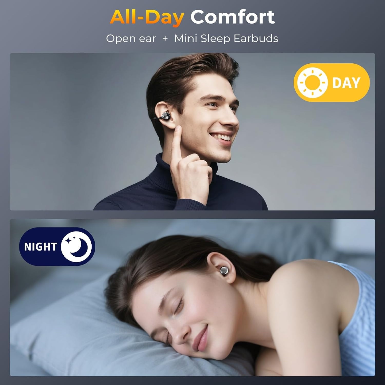 LESUN Openearring Open Ear Headphones