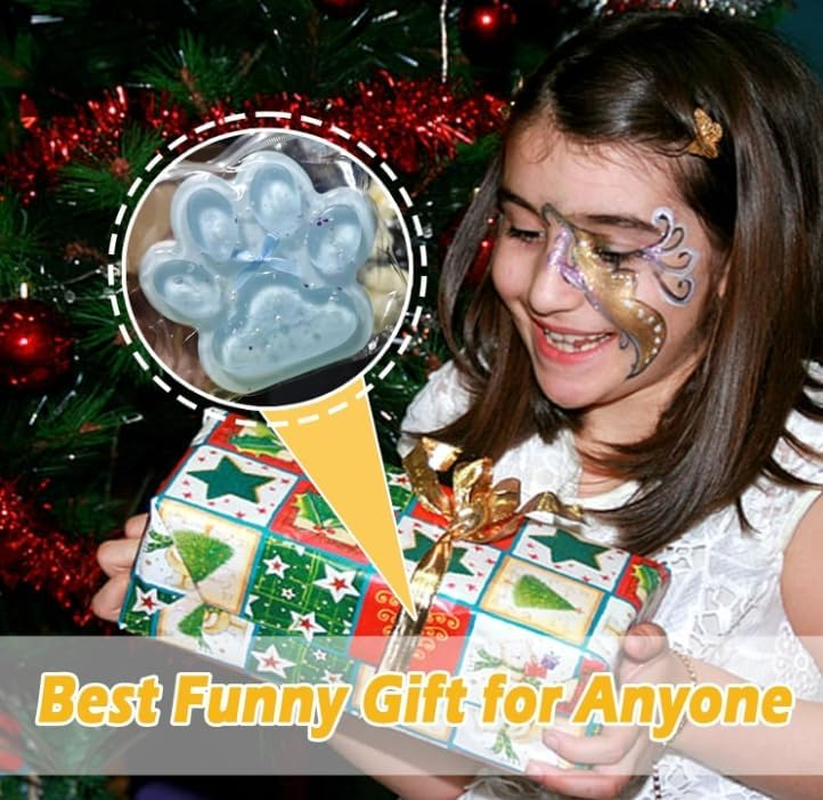 RUOXGZP Taba Giant Paw Squishy for Kids Adults, Big Furry Cat Paw Squishy Toys for Stress Relief, Super Soft Squeeze Fidget Toys image number 3