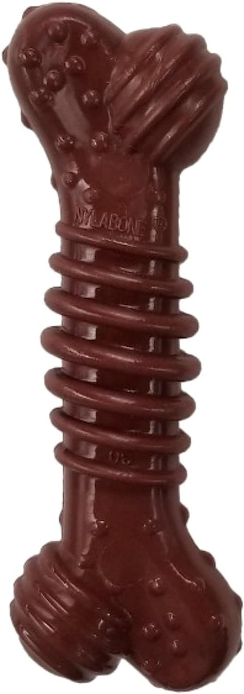 Nylabone Power Chew Textured Bone Chew Toy, Dog Toys for Aggressive Chewers, Flavor Medley, Small/Regular (1 Count) image number 2