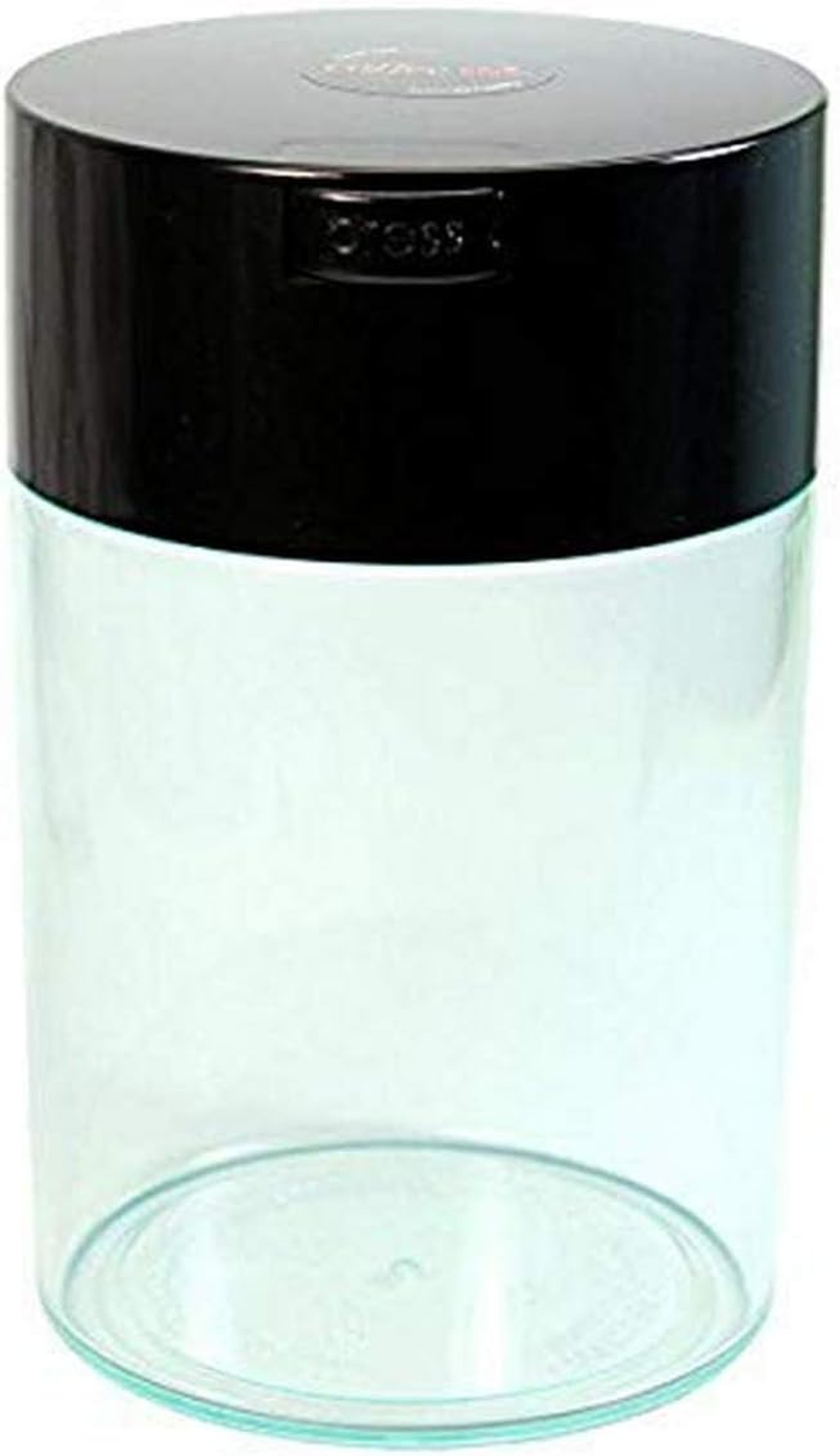 Tightpac America, Inc. CFV2-SWW Coffeevac Coffee 1 Lb- the Ultimate Vacuum Sealed Coffee Container, White Cap & Body