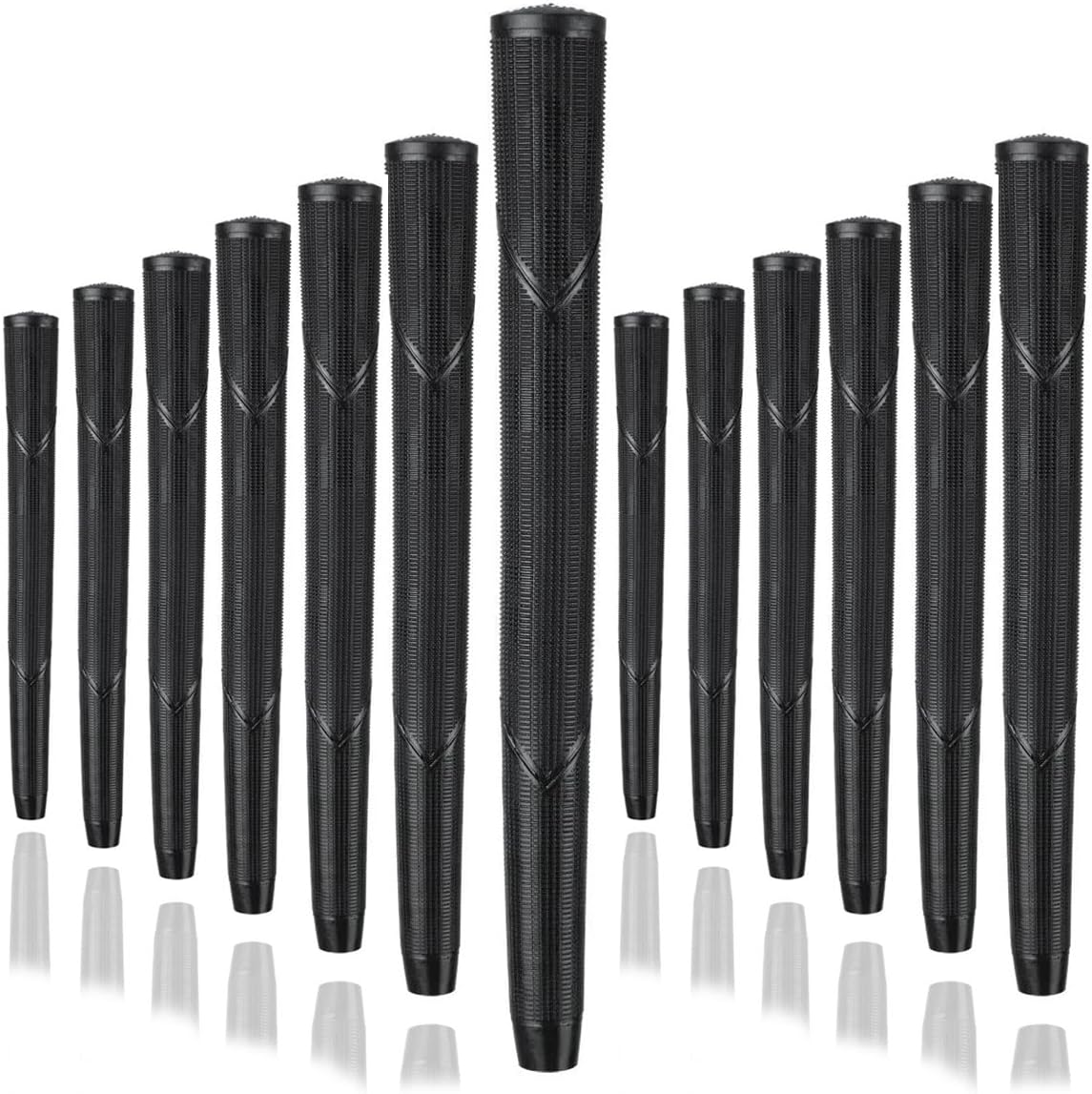Karma Arthritic Golf Grips & Grip Kit, Black +3/32&rdquo; Oversized, Designed to Minimize Excessive Grip Pressure image number 2