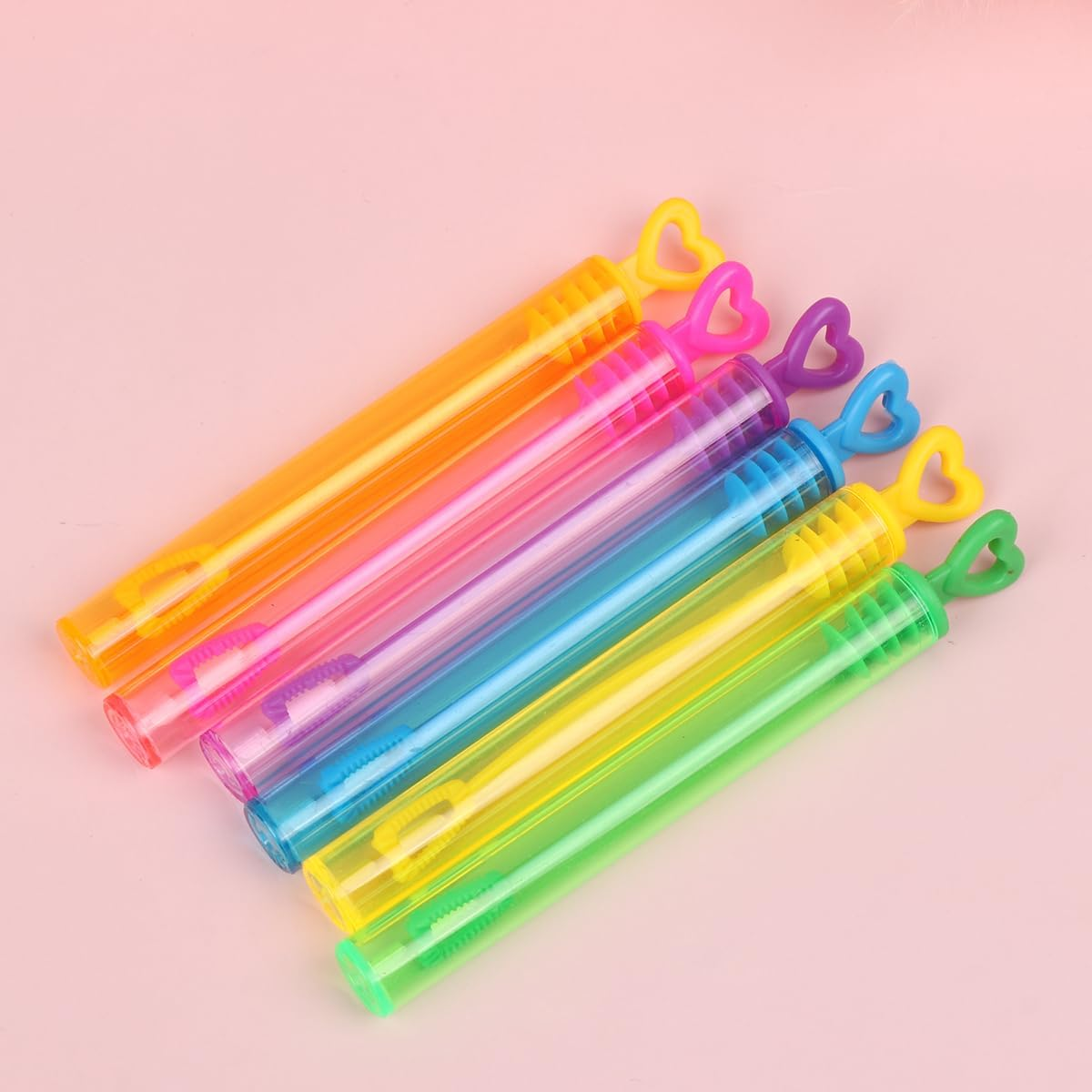 Ifundom 24Pcs Mini Bubble Wands Bubbles Party Favors Outdoor Bubble Blower for Birthday Party Favor Wedding Summer Activity image number 2
