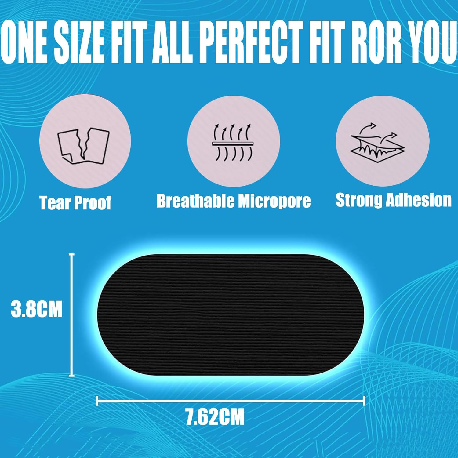 60 Pack Mouth Tape, Mouth Tape for Sleeping, anti Snoring Sleep Tape, Mouth Sleep Strips anti Snoring Devices for Better Nose Breathing Sleep, Snore Reducing Aids Black image number 2