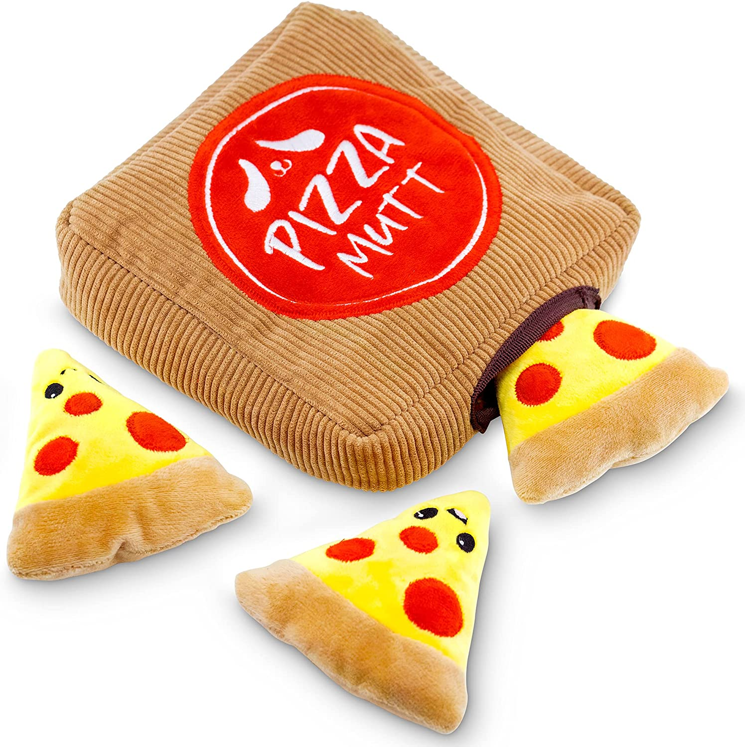 Pet Craft Multipiece Dog Toy- Pizza Box image number 3