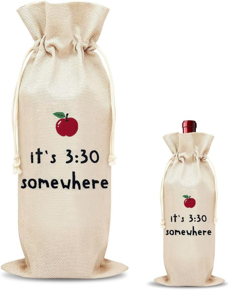 Wedding Gifts for Bride Groom Couple Newly Wed Gifts for Wife Husband Wedding Wine Gift Bag for Newlywed Gifts for Couples Fiancee Fiance Wedding Shower Gifts for Him Her Wedding Stuff Wine Bag