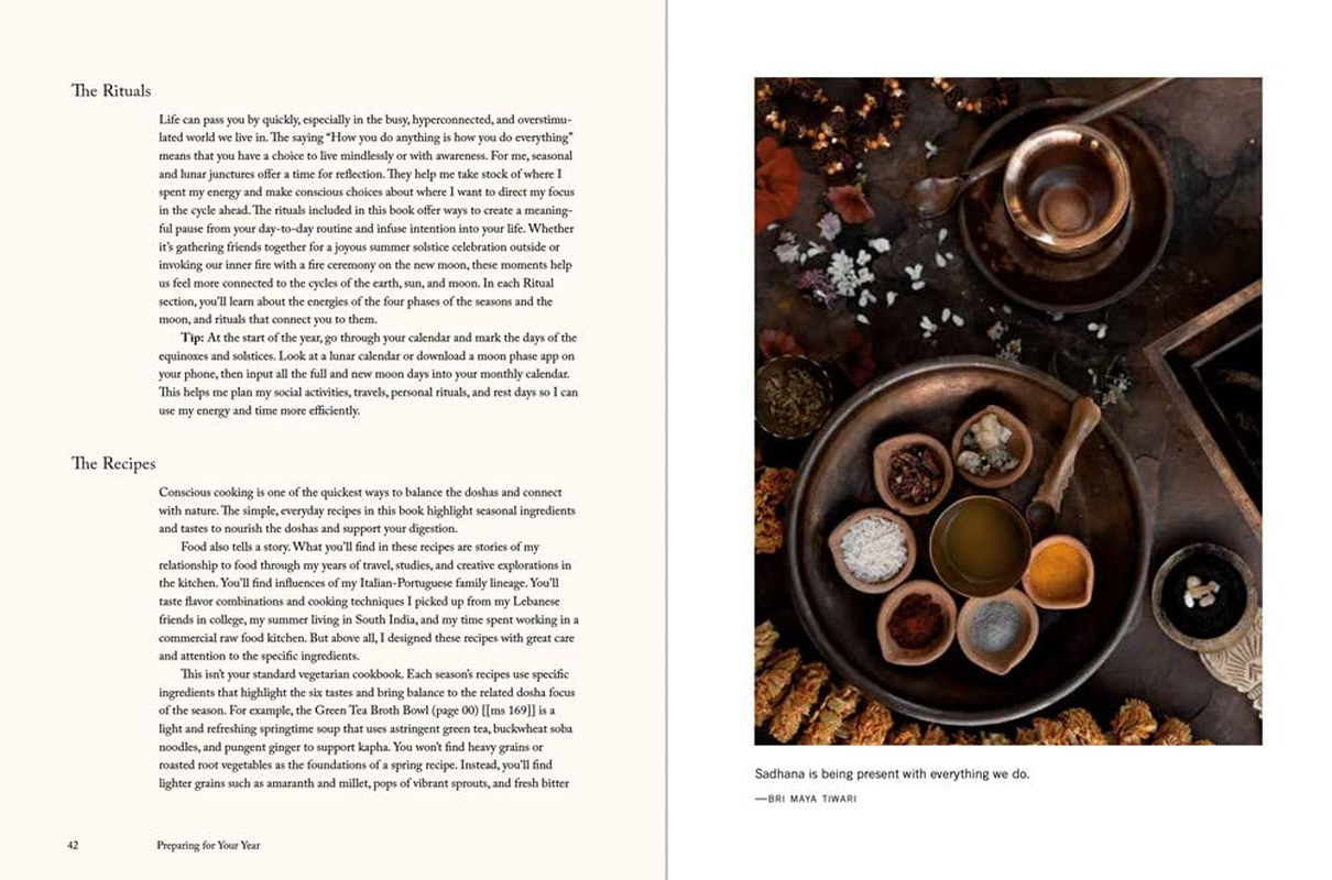 Living Ayurveda: Nourishing Body and Mind through Seasonal Recipes, Rituals, and Yoga image number 3