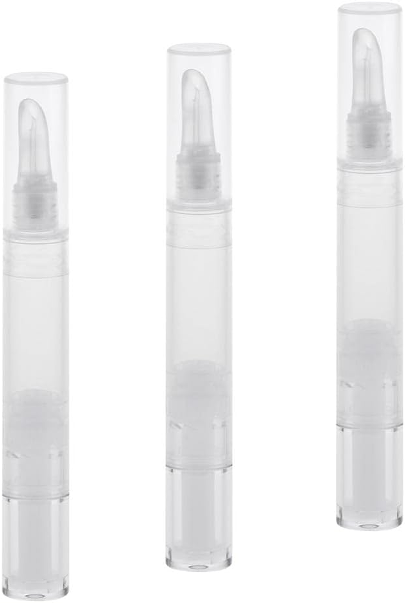 Folpus 3Pcs 5Ml Empty Twist Pen Silicone Head Makeup Bottle image number 5