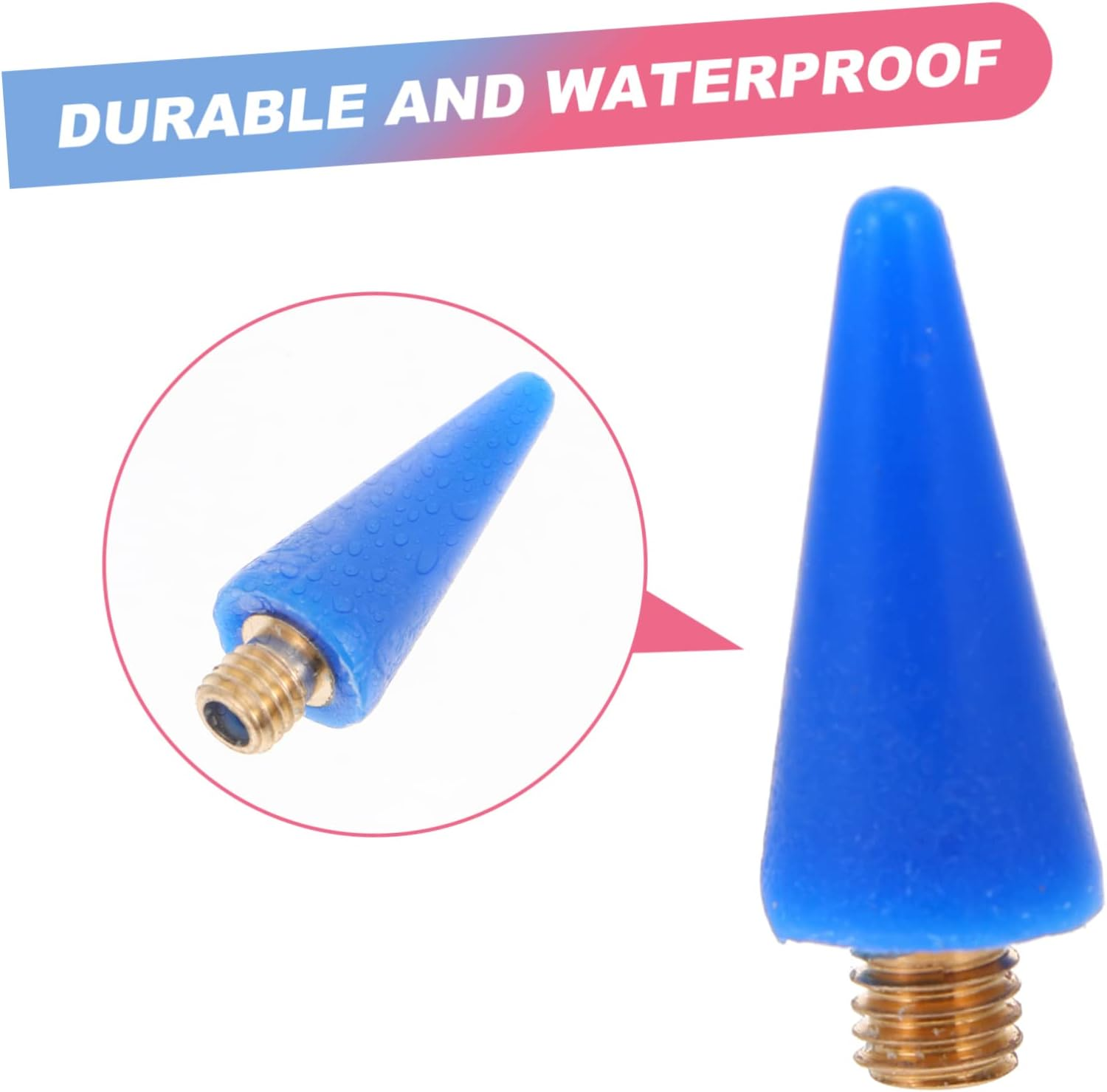 12Pcs Nail Rhinestone Picker Replacement Wax Tips Multi-Color Nail Dotting Pen Heads Manicure Tool for Precise Art Decoration and False Application image number 5