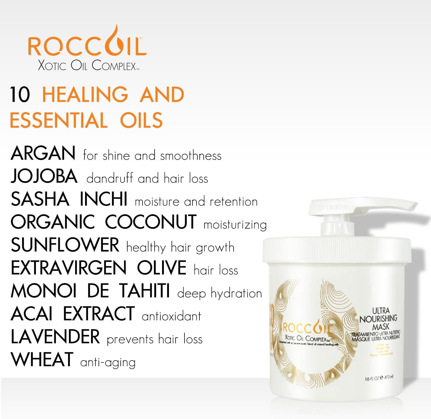 Rocco Donna Ultra Nourishing Mask for Unisex, 16 Ounce image number 5