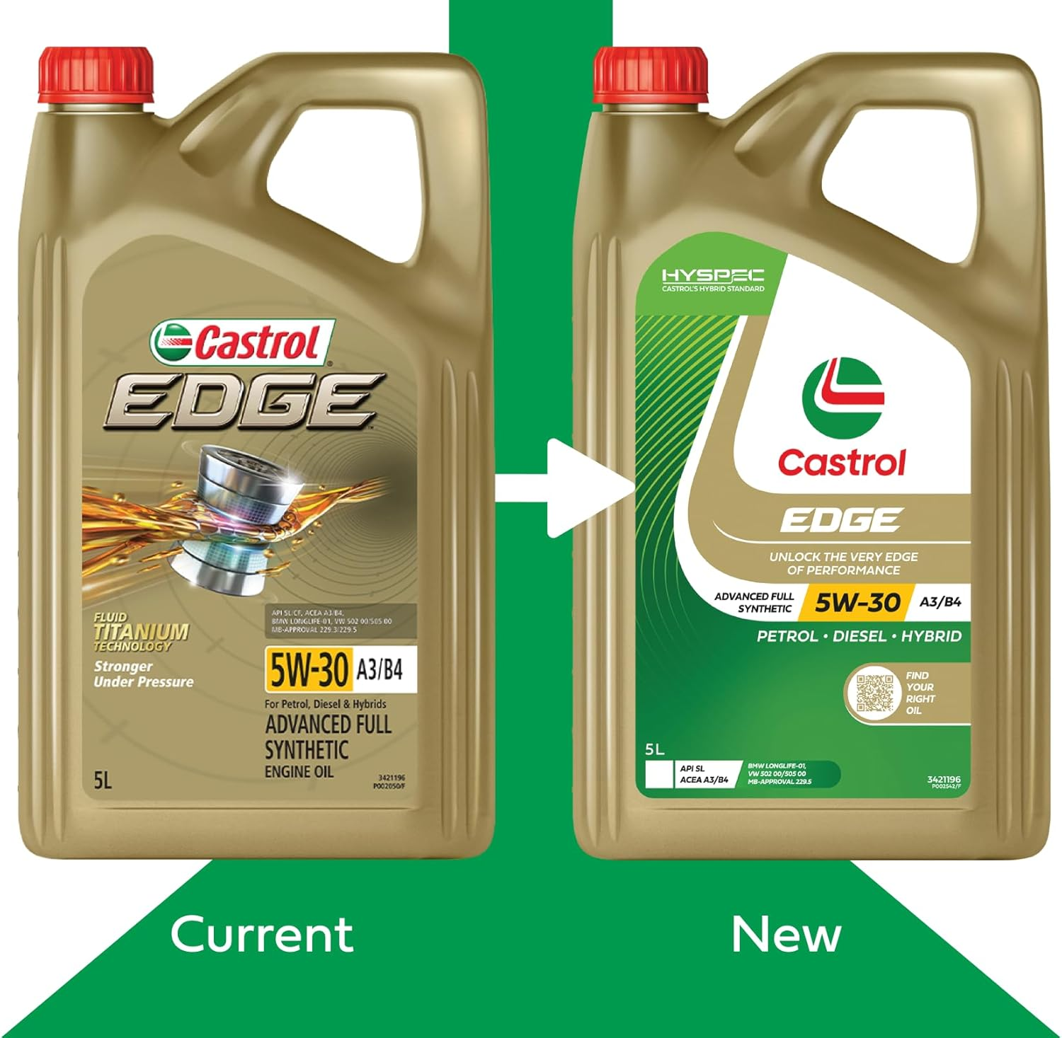 Castrol Edge 5W-30 A3/B4 Engine Oil 5 Litre image number 5