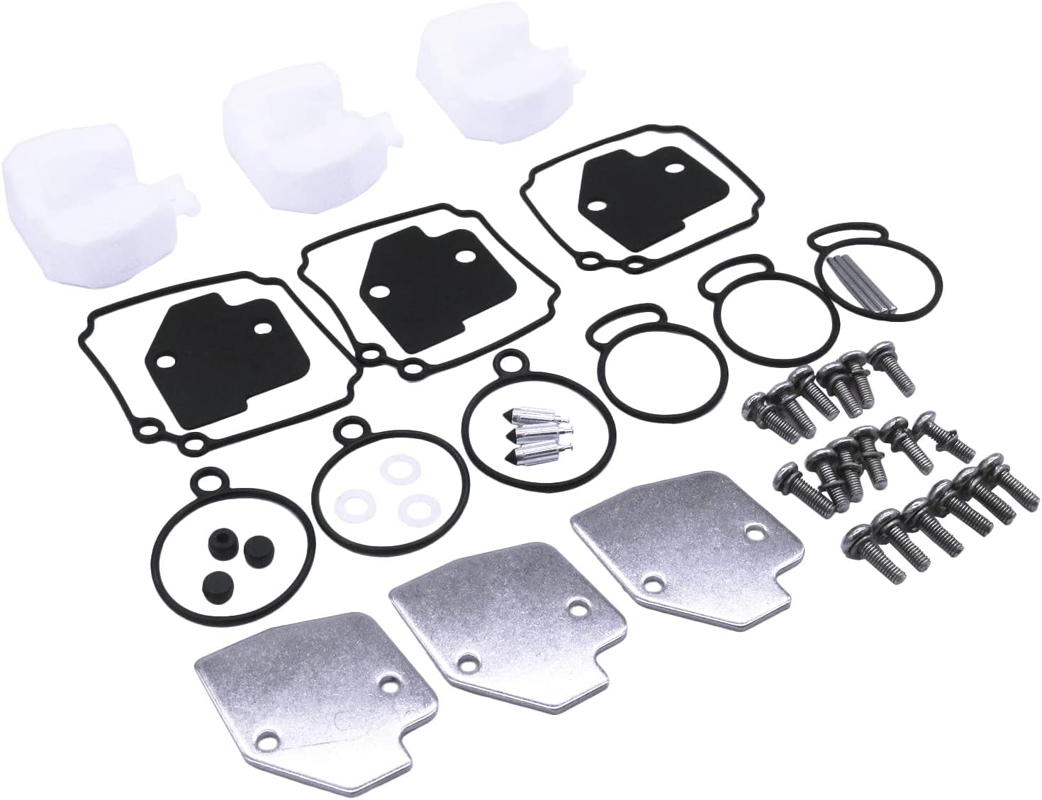 Boat Engine 3C8-87122-2 3C8-87122-1 3C8-87122-0 3C8871222 3C8871222M 3C8871221 3C8871221M Carb Carburetor Rebuild Repair Kit for Tohatsu for Nissan 40HP 50HP M40D2 M50D2 MW50D2 MX50D3 Outboard Motor image number 1