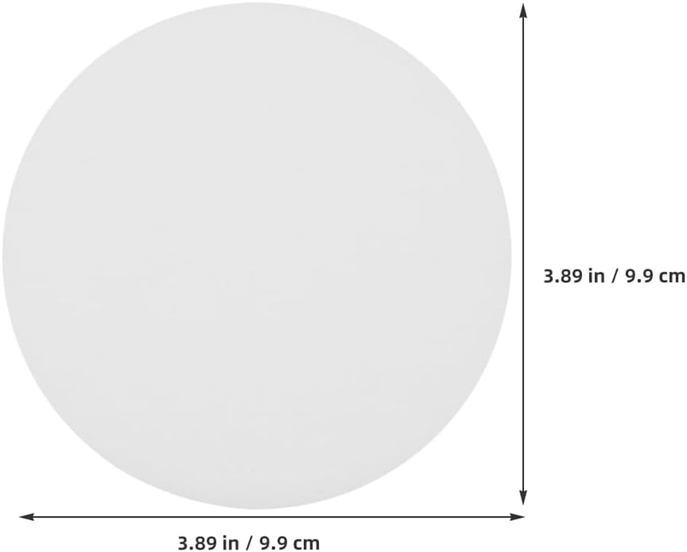 BESTOYARD 20Pcs PC Cover LED Downlight Diffuser Plates round Soft Lighting for Home Bedroom Office Enhanced Lighting DIY Lamp Shade Accessories Easy to Install image number 3