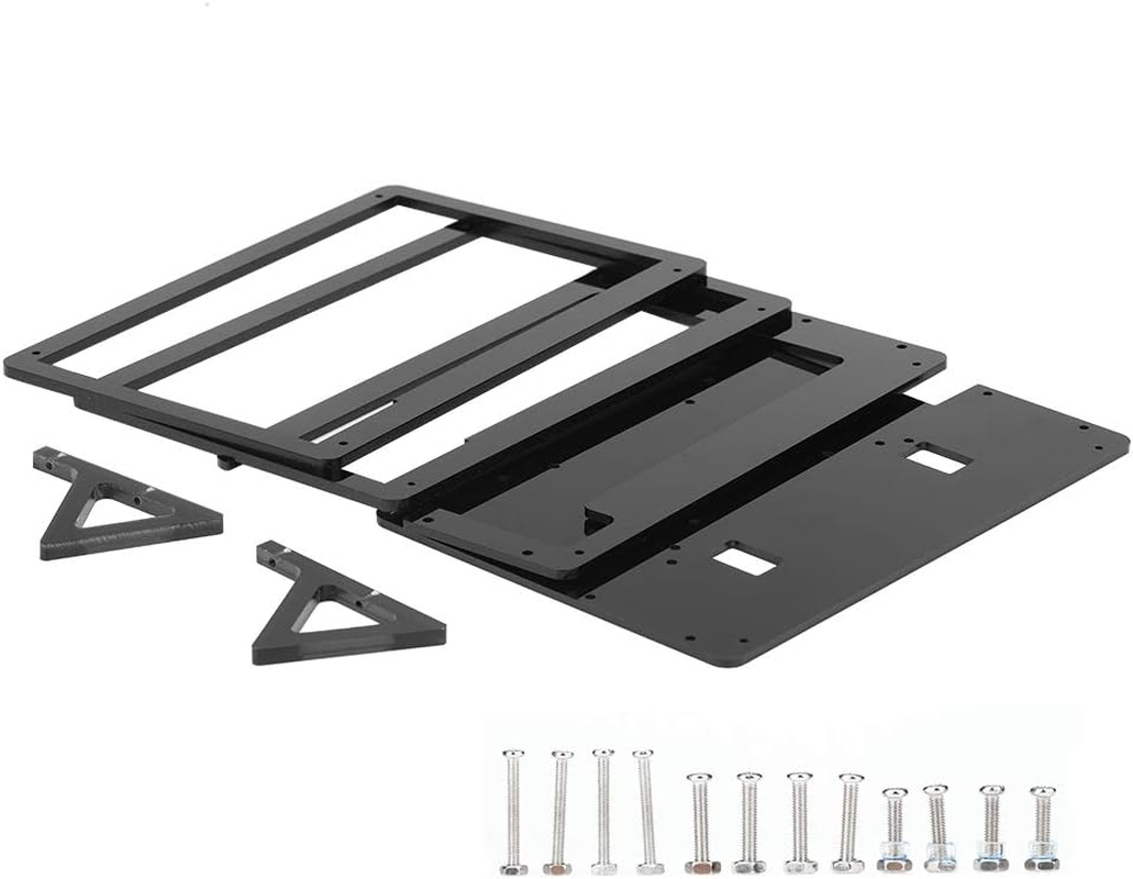 Black IPS Touch 7 Inch High Sensitivity Shell Case Screen, Display Monitor(Plastic Bracket Shell) image number 3