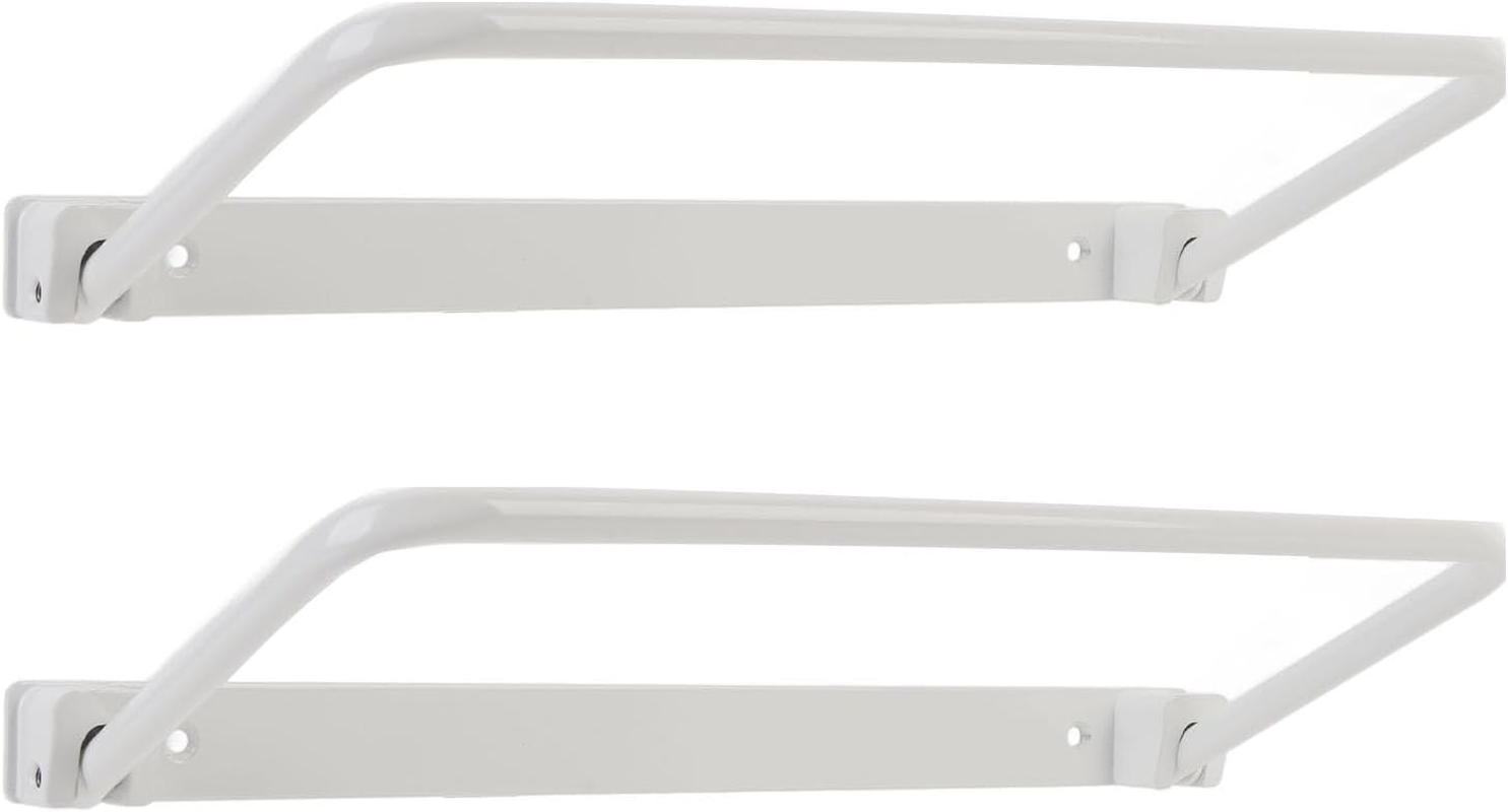 Foldable Wall Mounted Shoes Storage Rack, Hanging Shoe Rack, Pair of Aluminium Alloy RV Shoe Organizer, Door Mount Shoe Holder, Shoe Shelf for RV, Yacht, Travel Trailer