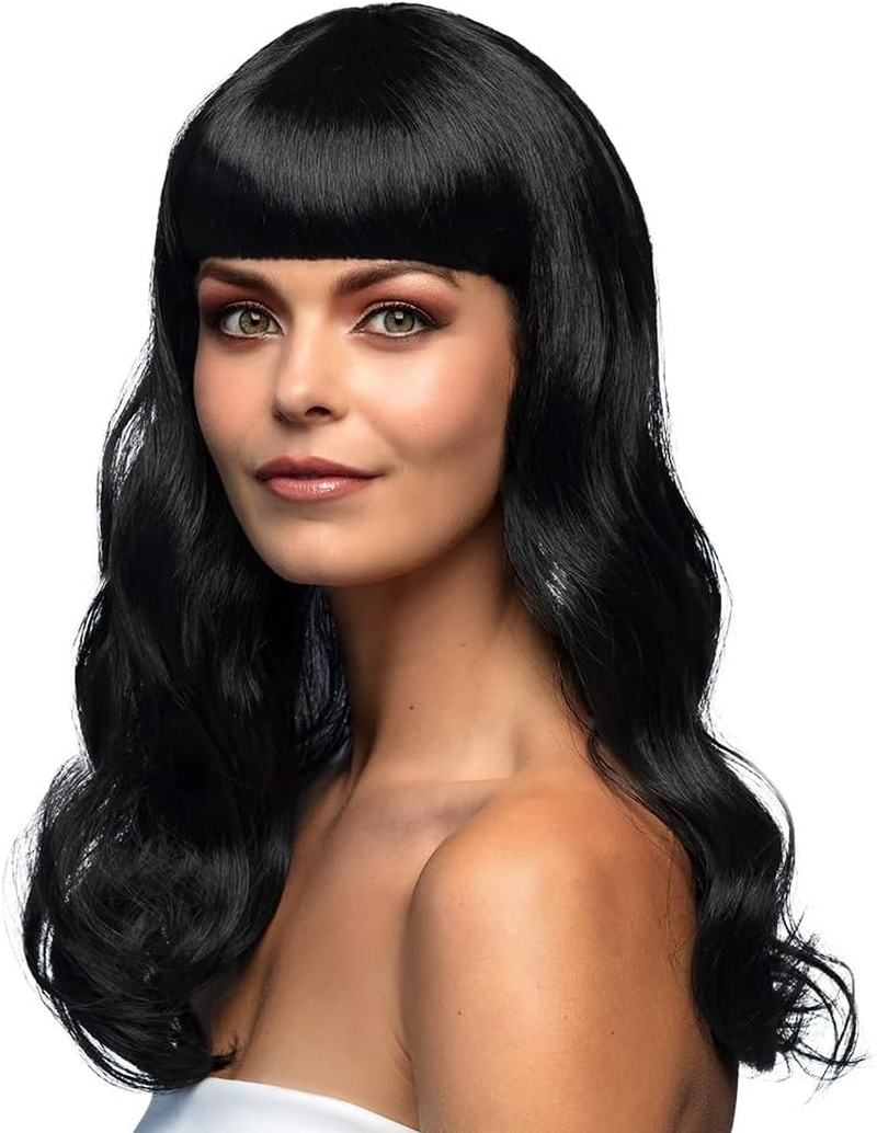 PRUIK PARTY CHIQUE ZWART - VAR