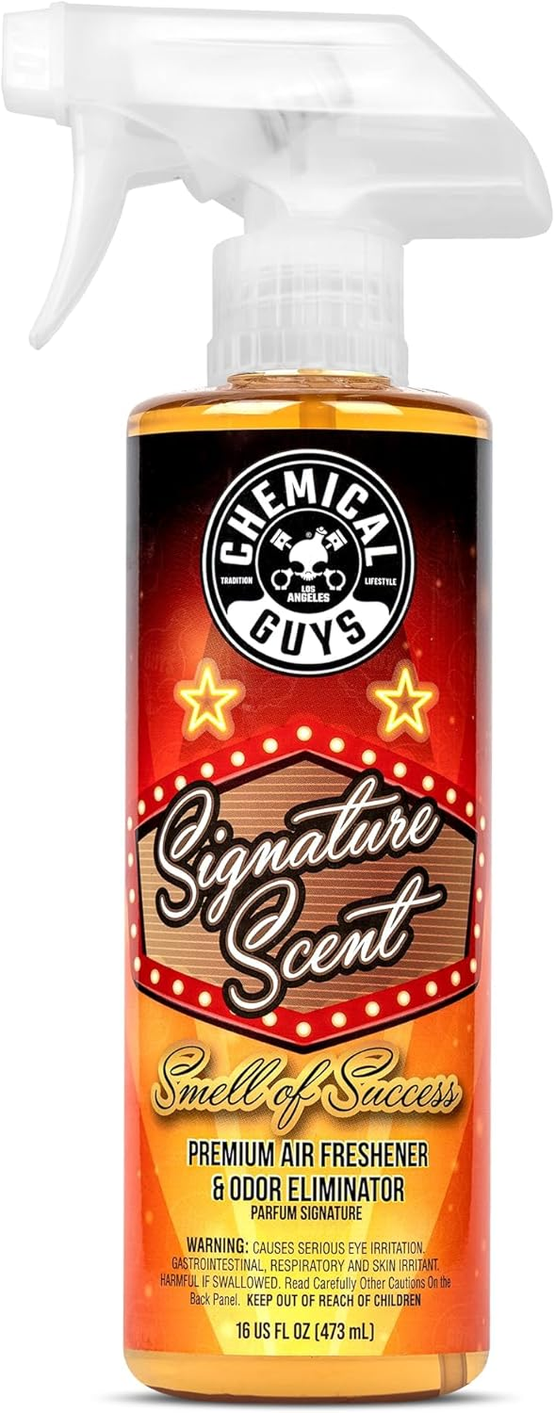 Chemical Guys Stripper Scent Premium Air Freshener & Odor Eliminator Spray &ndash; Long-Lasting Car & Home Deodorizer, Neutralizes Smells at the Source &ndash; 473Ml (16 Oz)