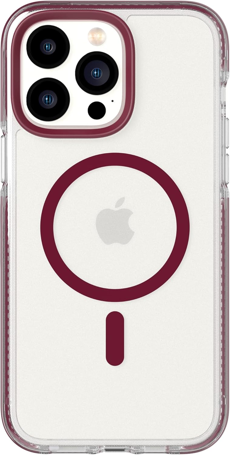 Tech21 Iphone 14 plus Evo Crystal Compatible with Magsafe&reg; &ndash; Shock-Absorbing & Scratch-Resistant Clear Phone Case with 16Ft Flexshock Multi-Drop Protection