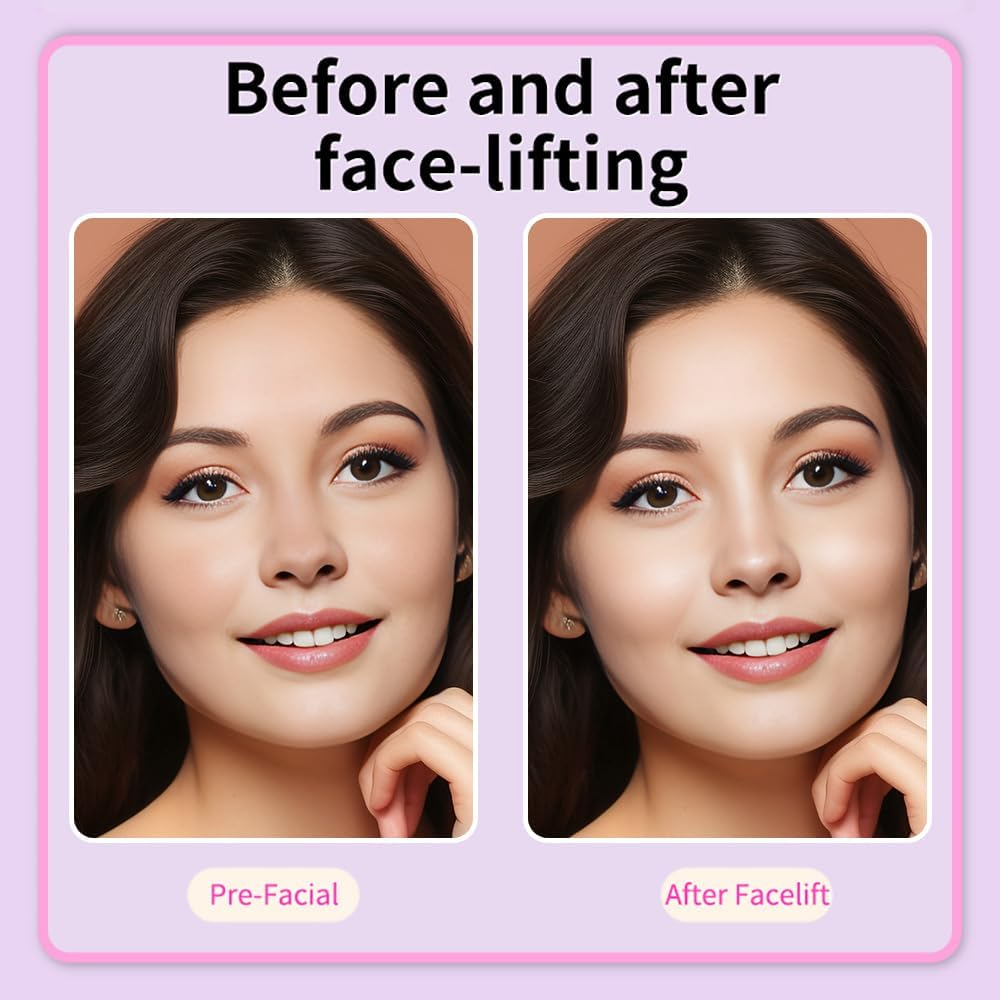 Alainzeo Nose Shadow Tool, 2Pcs Nose Contour Brush Set, 4 in 1 Silicone Nose Shadow Highlighter Template Tool, Beginners Friendly, Rose Red image number 4