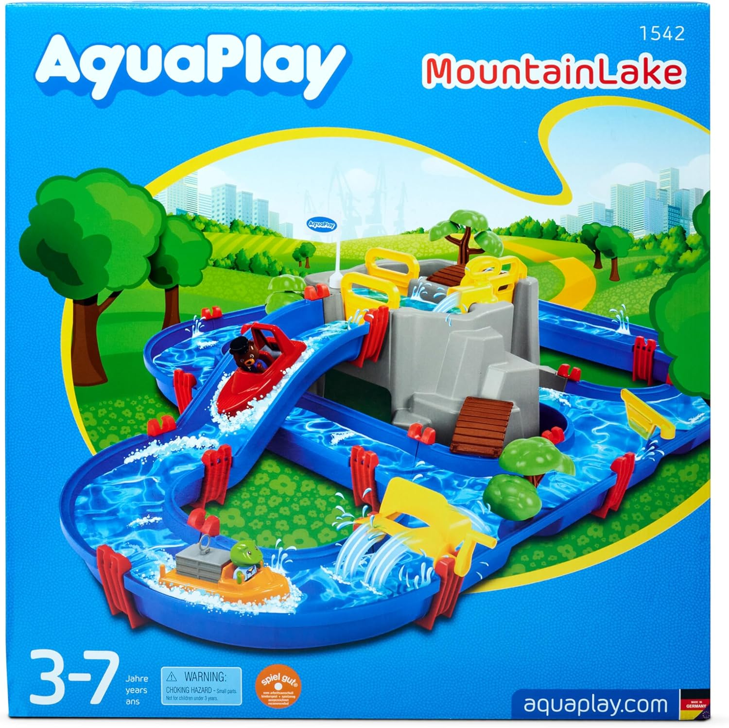 Aquaplay Big Spielwarenfabrik, Brand - Mountain Lake Water Playset, Blue