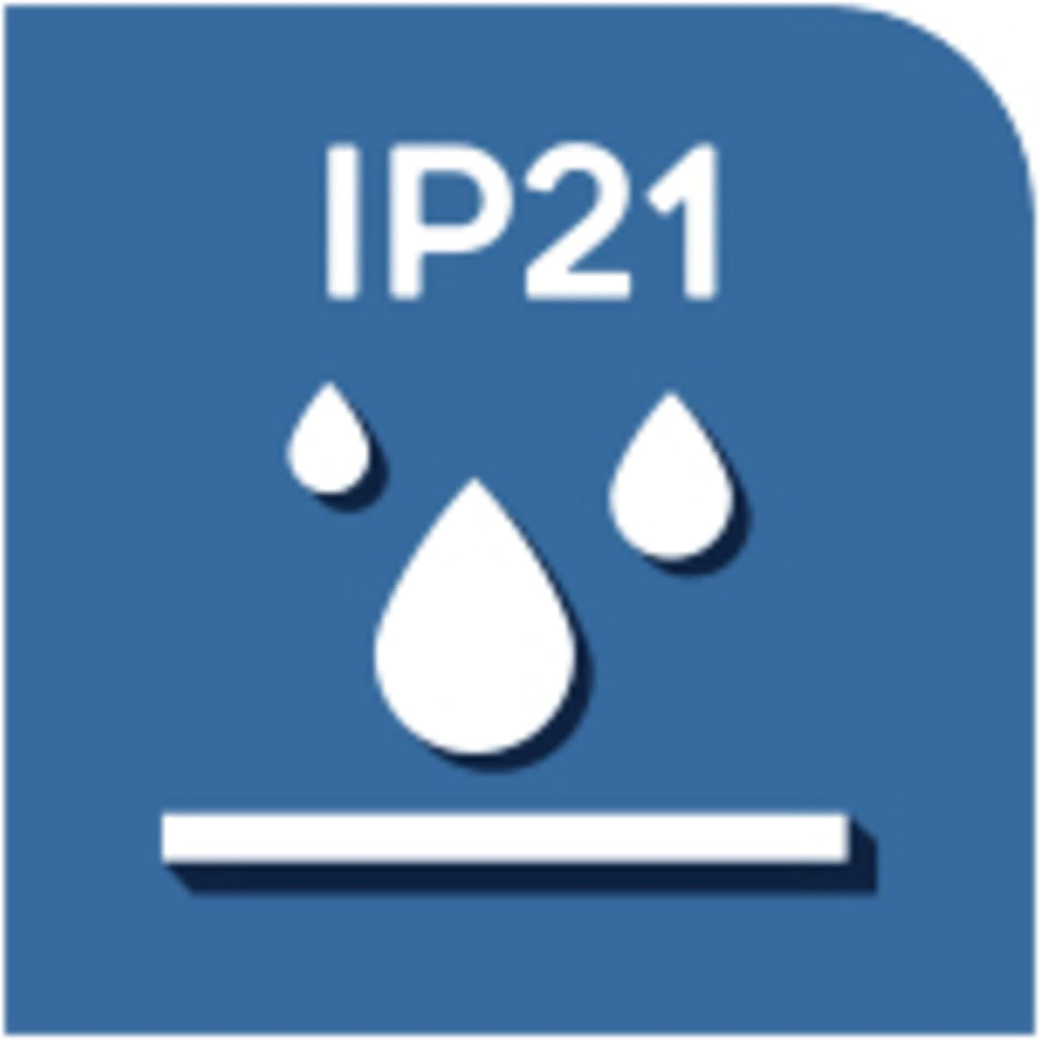 De'Longhi Hva 3220 Vertical Fan Heater, Noiseless, 2 Power Levels, Drip Protection, Thermostat, Handle, Frost Protection, Double Insulation, White image number 3