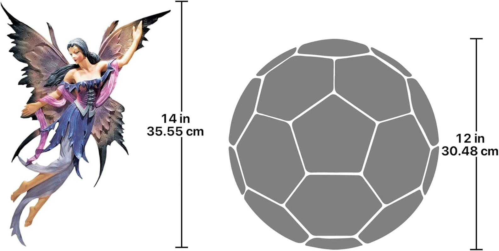 Design Toscano CL4918 Fairies of the Enchanted Grove Rowan Wall Sculpture image number 6