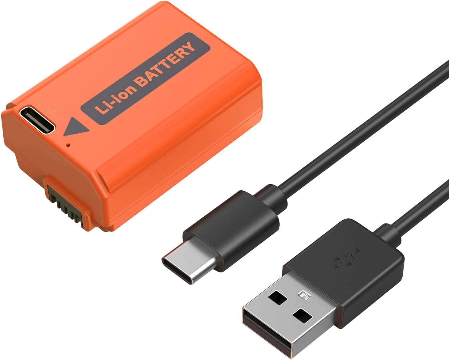 SMALLRIG 1030Mah Replacement USB-C Battery for Sony NP-FW50, for Sony A7S II/ZV-E10, A7S, A7R, A6400, A6500, A6300, A5000, A5100, A6000, RX10, 2.25H Fast Charging - 4965 image number 6