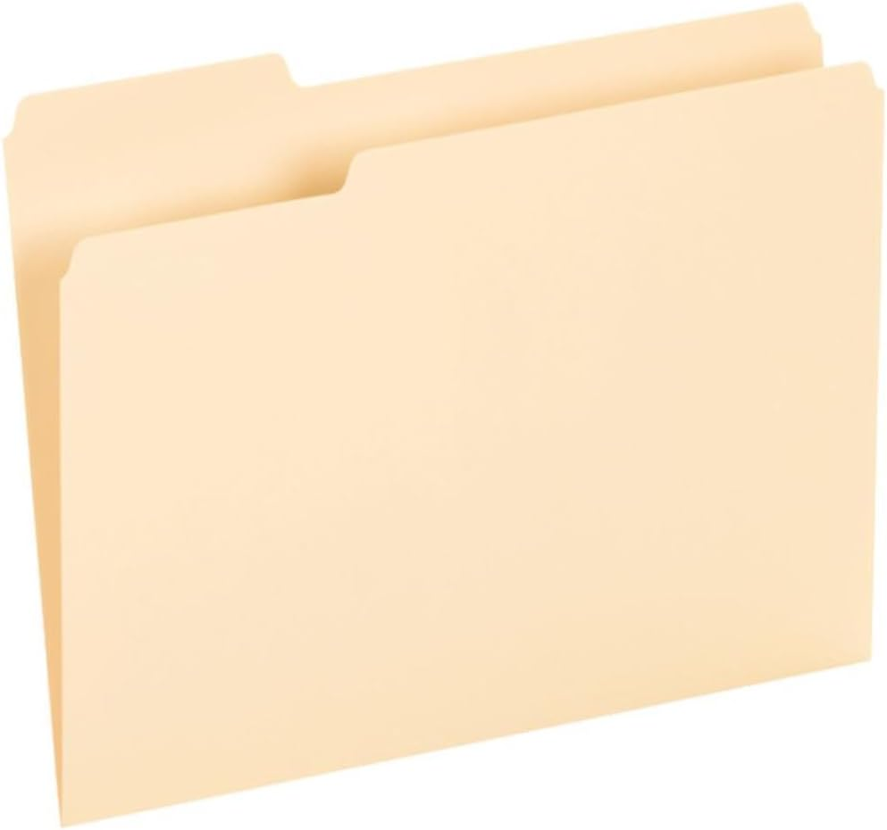 Pendaflex File Folders, Letter Size, 8-1/2" X 11", Classic Manila, 1/3-Cut Tabs in Left, Right, Center Positions, 100 per Box (65213) image number 5