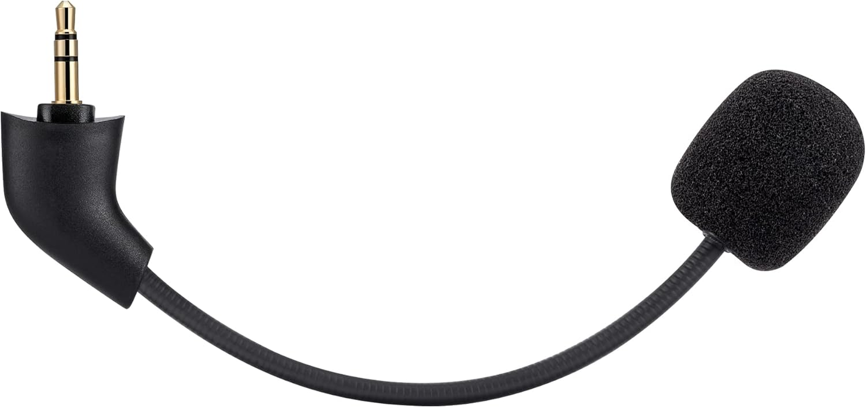 Replacement Game Mic for Kingston Hyperx Cloud, Cloud X and Cloud II 2Nd Version Gaming Headset on PS4 PS5 Xbox One Nintendo Switch PC, 3.5Mm Detachable Boom Microphone image number 3