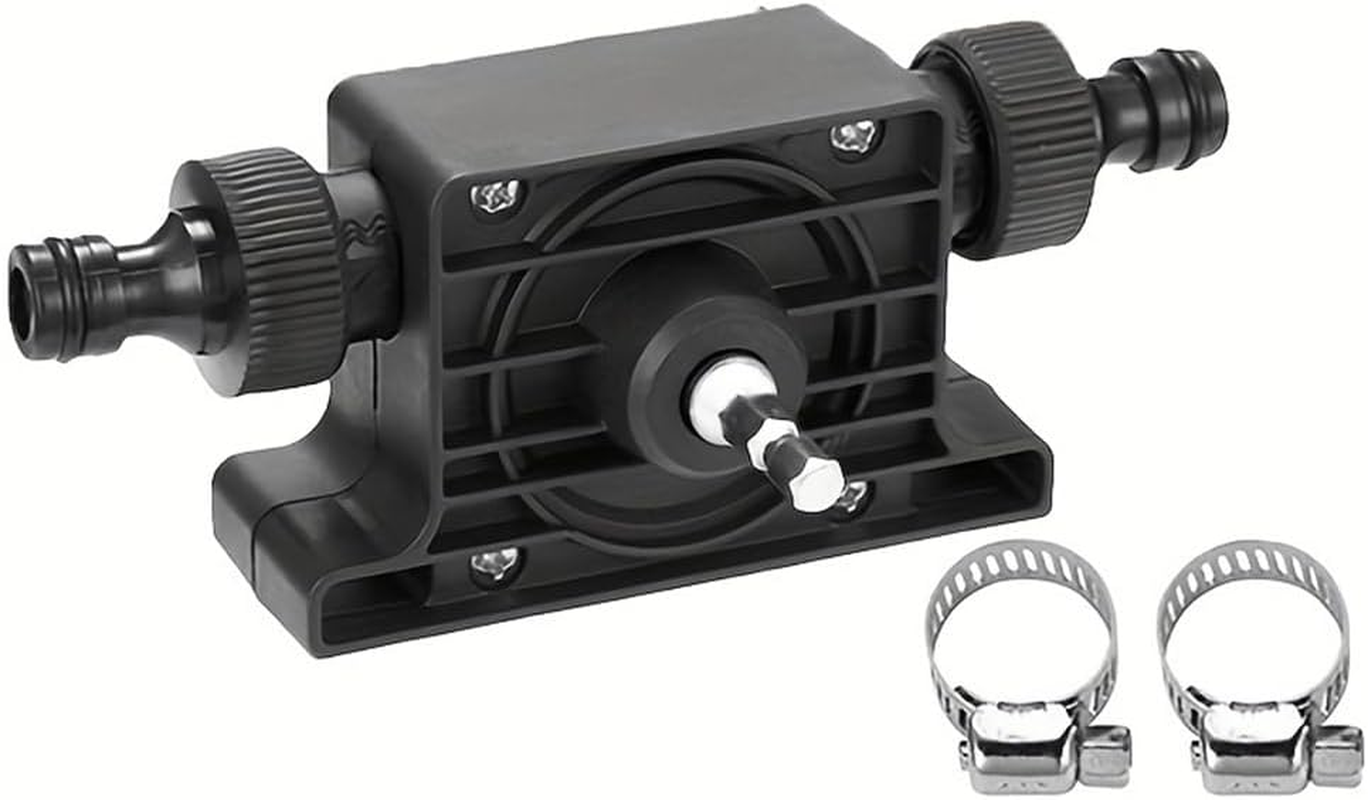 Mini Portable Electric Drill Pump: Self-Priming Hand Liquid Transfer Pumps for Diesels Oil Fluid Water Quick Speed image number 3