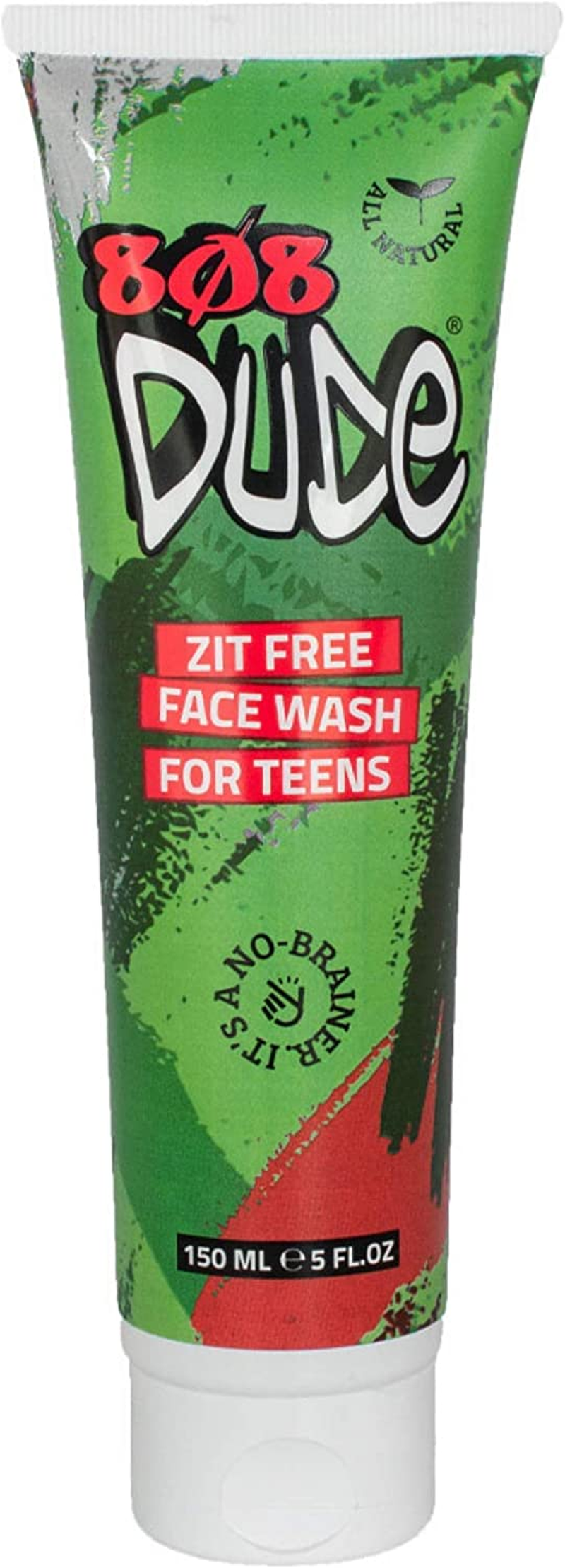 808 Dude Face Wash for Calming Spotty, Sensitive & Oily Skin. Natural & Organic Ingredients. Essential Oils for a Healthy, Clean and Clear Skincare Routine 5 Fl Oz image number 6