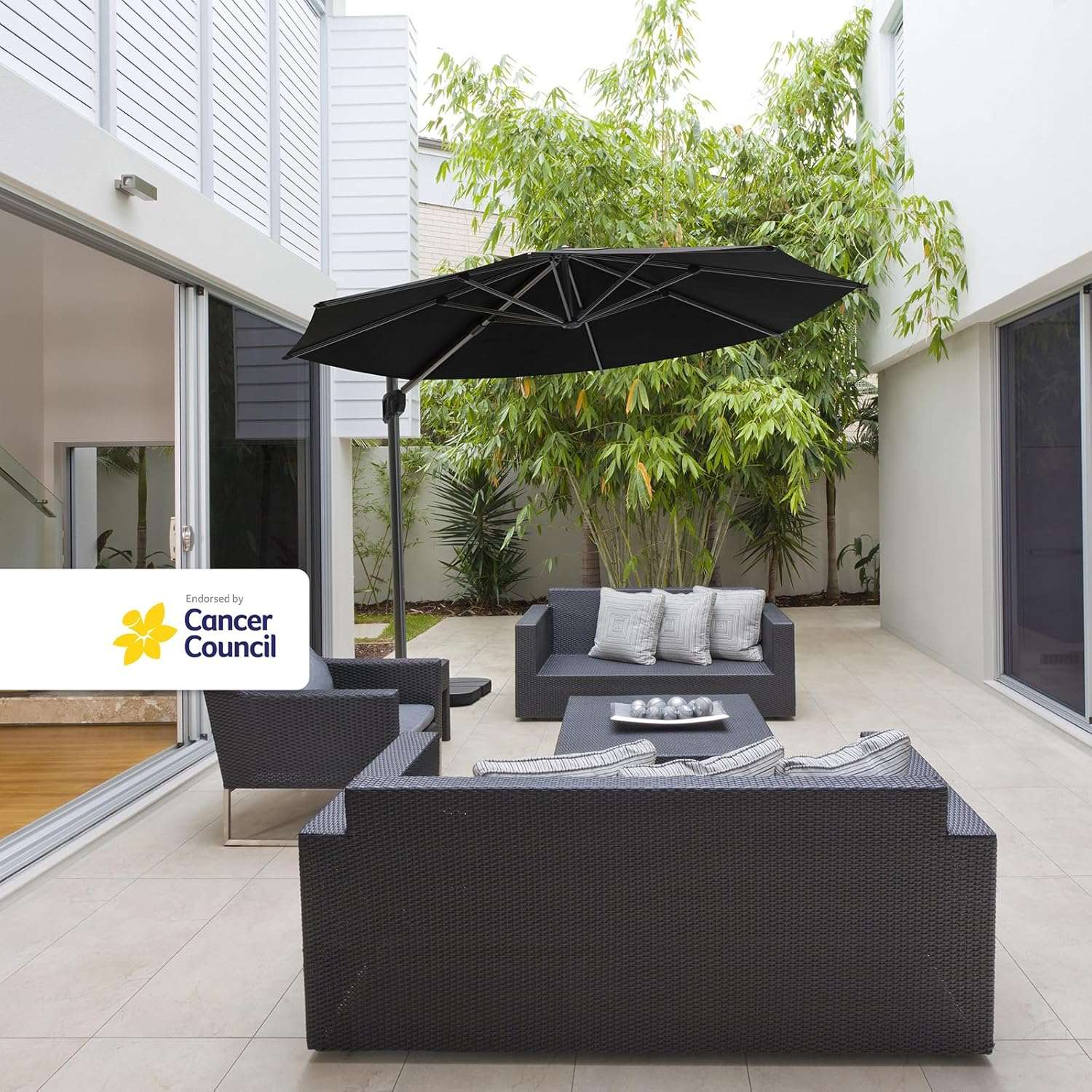 Mindil 3.5M round Cantilever Umbrella image number 1