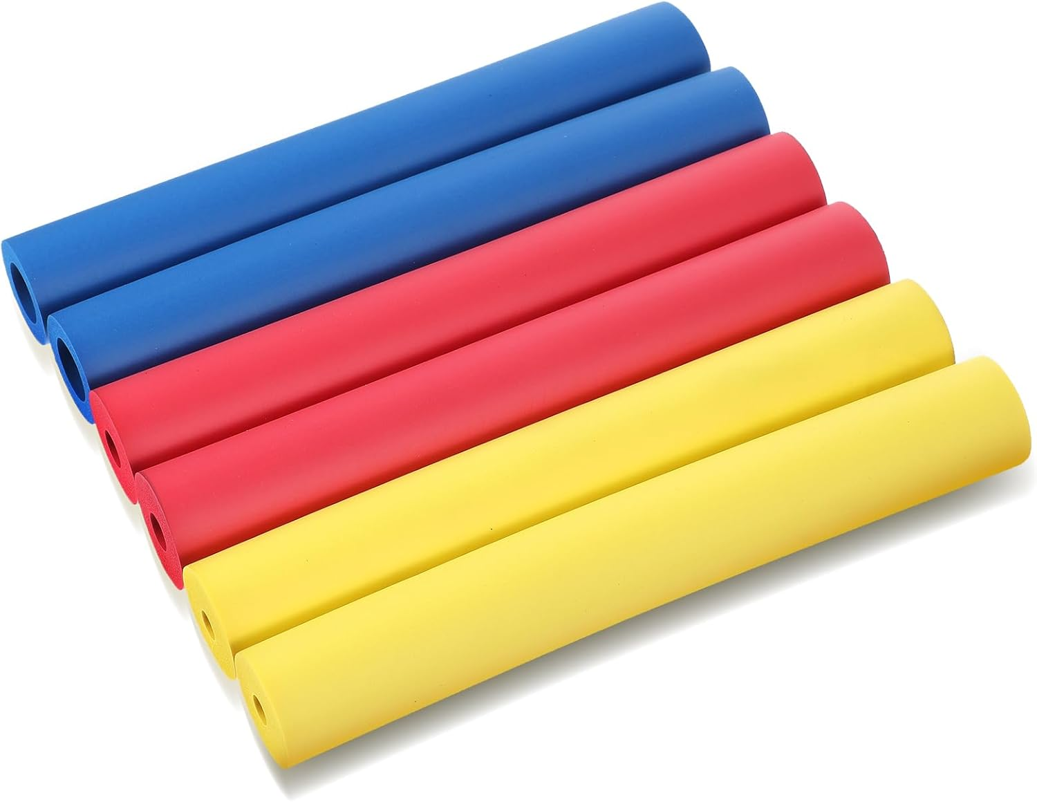 6 Pcs Foam Grip Tubing Ideal Comfort Aid for Utensils Adaptive Utensils Grip Tubing Tools and Pens No BPA for Elderly Disabled Arthritic Handicapped (Multicolor) image number 1