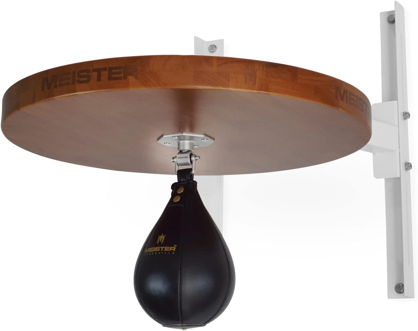 Meister Speedkills Thunderbolt Triple-Bearing Speed Bag Swivel, Stainless Steel image number 6