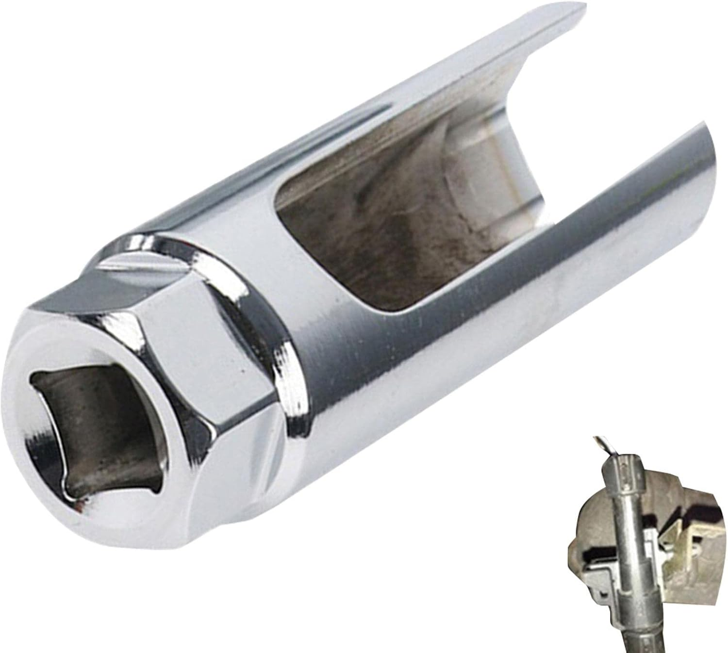 Oxygen Sensor Removal Tool - Powerful Drive Oxygen Sensor Socket - 22Mm Car Sensor Removal Tool for Auto Repairing for a 1/2Inch Drive Ratchet or Breaker