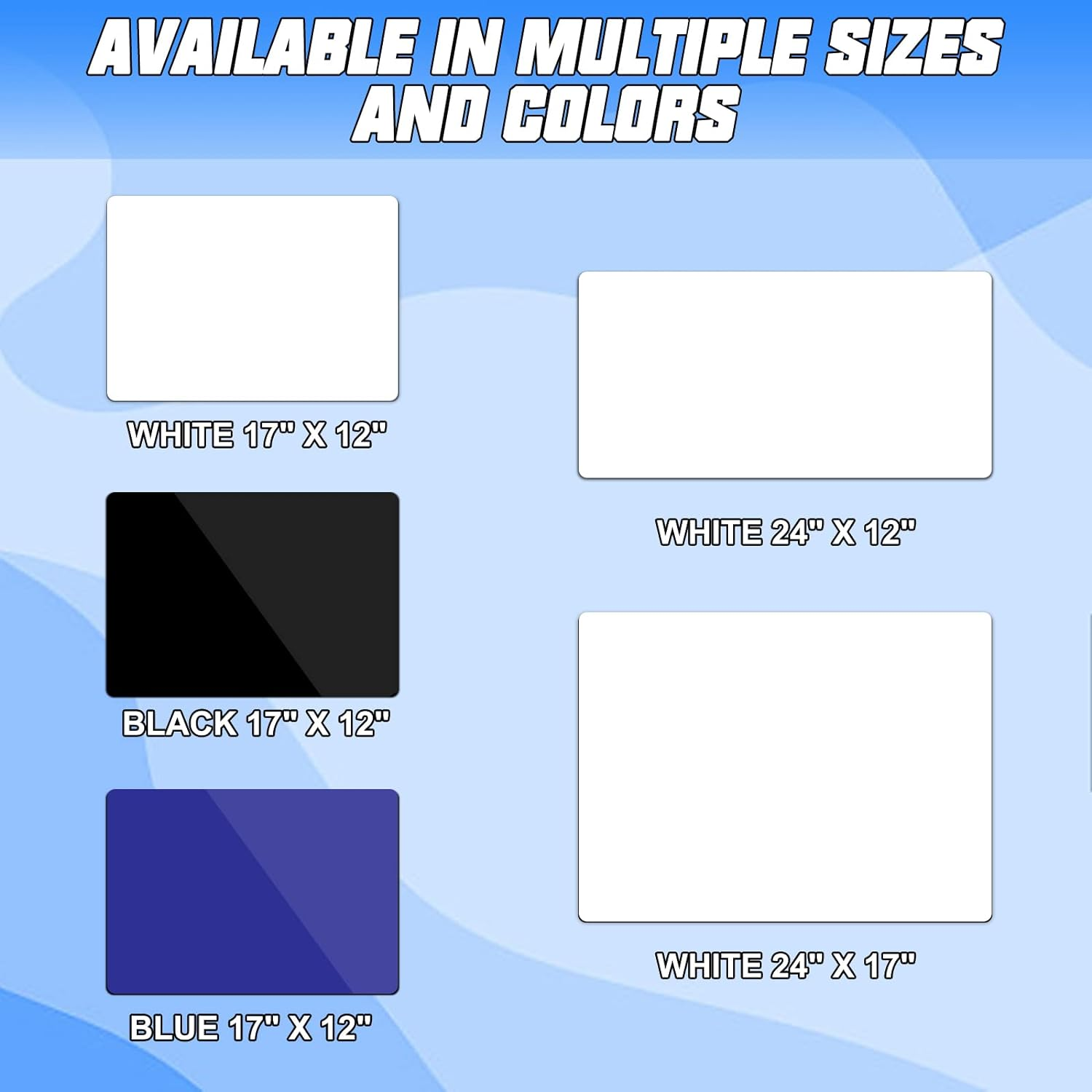 2 Pack Black Blank Car Magnets with 50 Mils, Prevent Car Scratches & Dents, Rounded Corners Blank Car Magnet Set, Magnet for Car to Advertise Business and Cover Company Logo image number 6